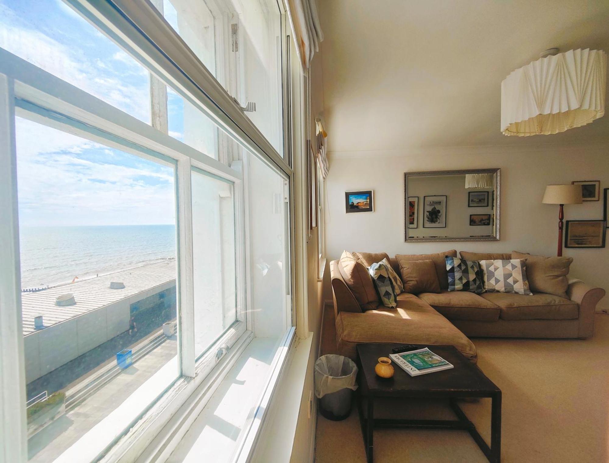 Stunning Seafront Flat,St Leonards St Leonards-on-Sea Exterior foto